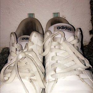 Adidas old schools with blue and mint green lining